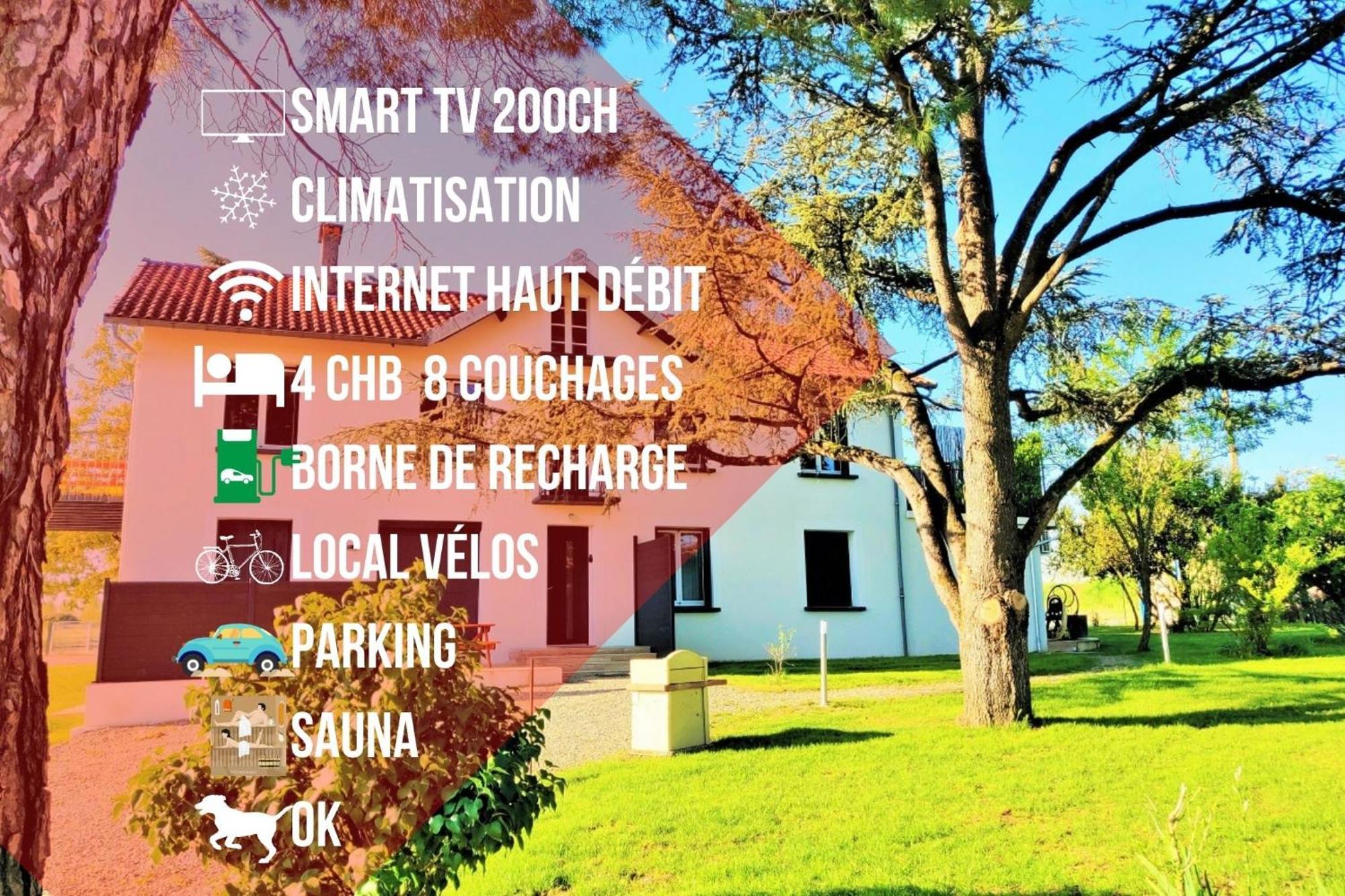 Brens  Le Cottage Duo Vigne Rouge Sauna Gaillac Entre Albi-Toulouse & Les Cottages Du Tarn מראה חיצוני תמונה